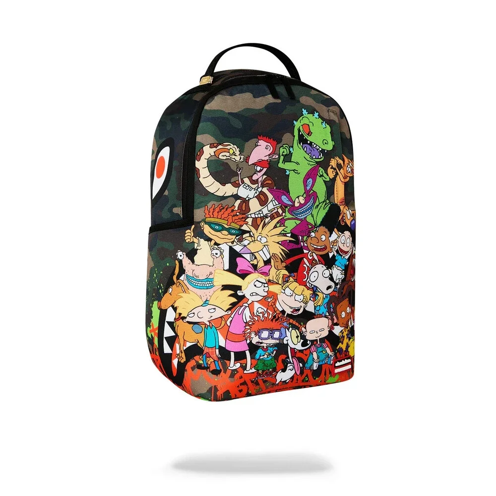Sprayground 90S Nick The Hangout Backpack Unisex Multi Laptop Sleeve Bag SPR285